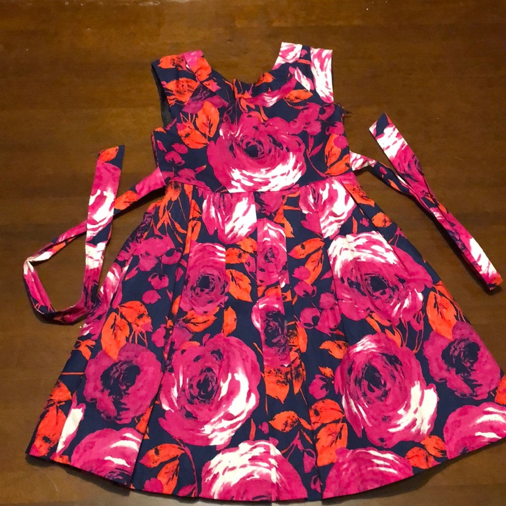 Little girls floral dress